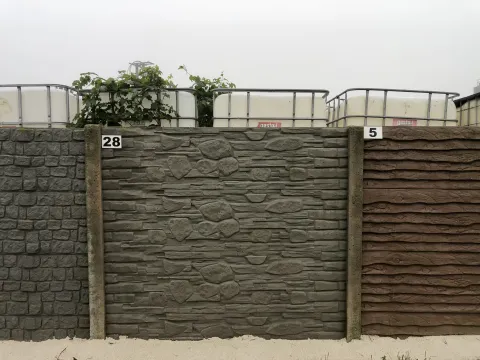 Betónový plot Simona, vzor 28