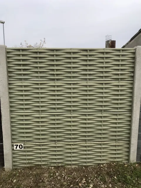 Betónový plot Blanka, vzor 70