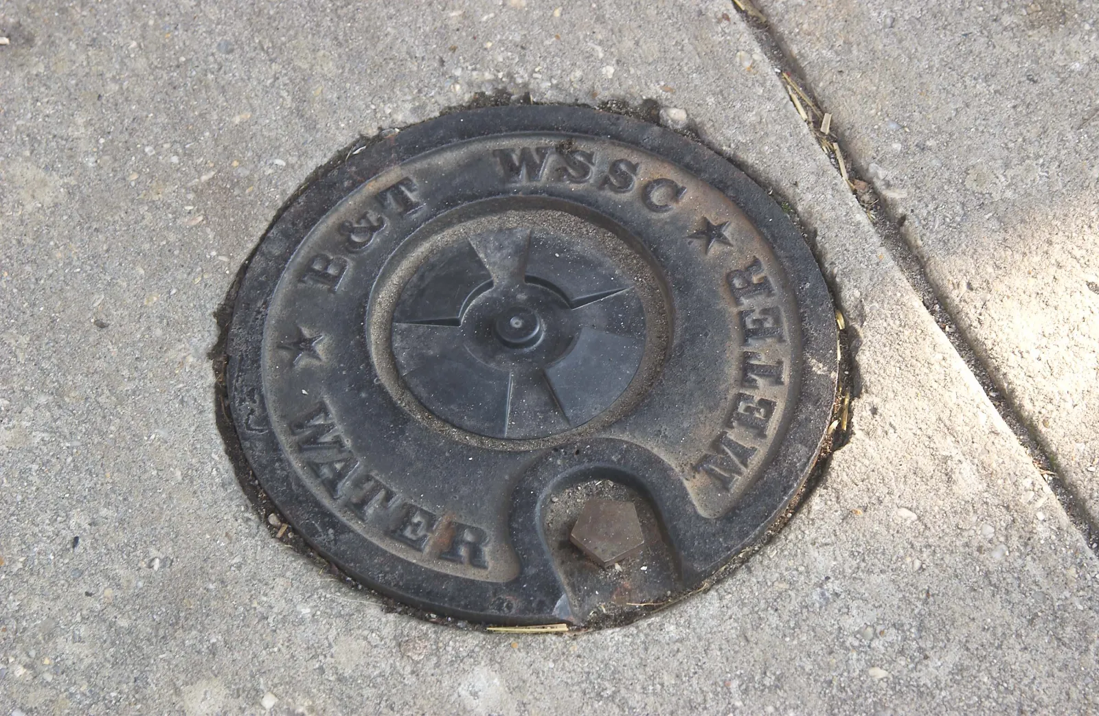 Poklop vodomernej šachty